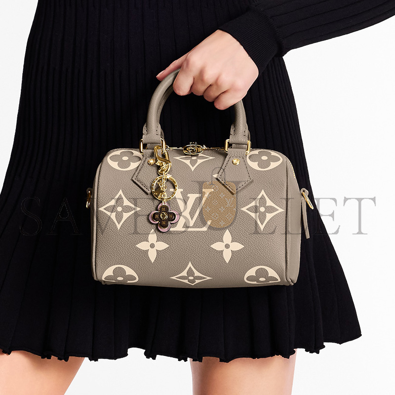 LOUIS VUITTON BLOOMING FLOWERS BB BAG CHARM AND KEYCHAIN M63085